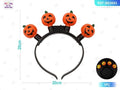 Diadema de Calabazas Halloween 20x20cm