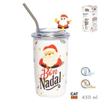 MUG TERMO 450 ML PAPA NOEL BON NADAL