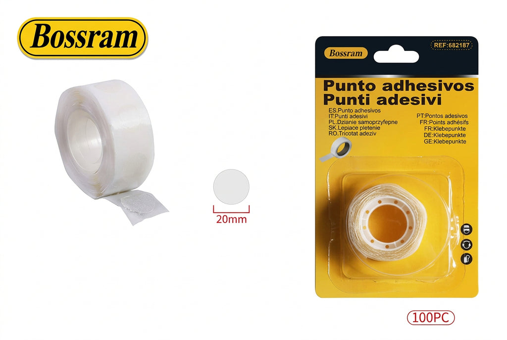 Punto Adhesivos 2cm 100 unidades
