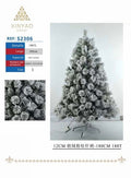 Arbol Navidad Nevado 180cm 180T