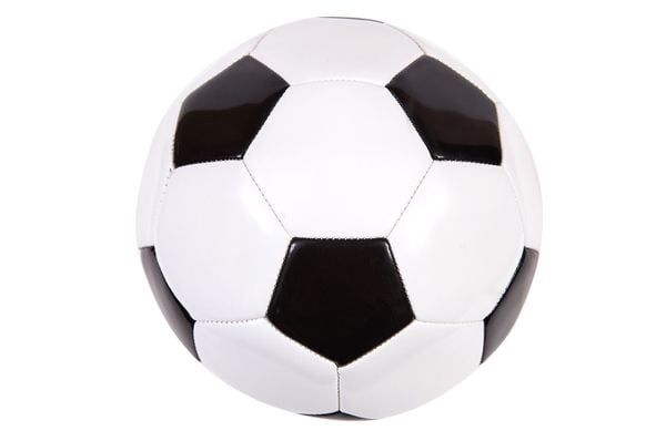 Balón de Fútbol Blanco y Negro