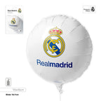 RM Globo Foil Real Madrid 45cm Pack 12