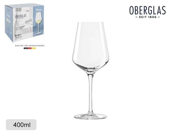 SET 6 COPAS VINO OBERGLAS 40CL PASSION