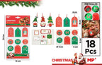Set Etiquetas y Pegatinas Navideñas