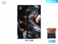 Tela de Araña Negra Halloween 100g con 10 Arañas