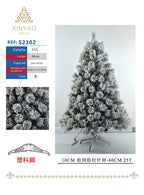 Arbol Navidad Nevado 60cm 25T