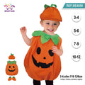 Traje Infantil de Calabaza Unisex (5-6 años)