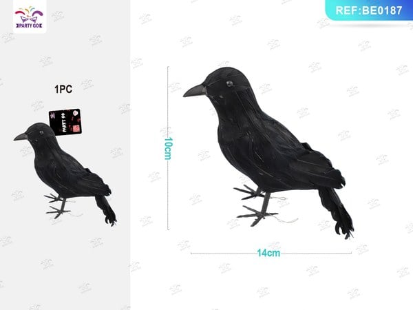 Cuervo Negro Pequeño para Halloween