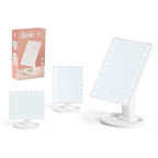 Espejo LED Rectangular Blanco para Baño