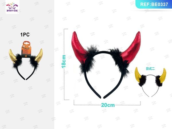 Diadema de Cuernos de Halloween