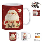 Mug Regalo Pare Noel Navideño CAT