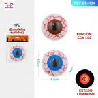 Ojo LED Luminoso para Decoración de Fiesta