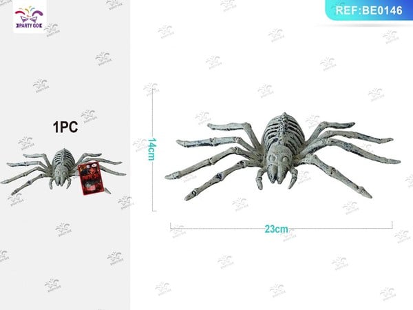 Esqueleto de Araña Antiguo para Halloween 1pc