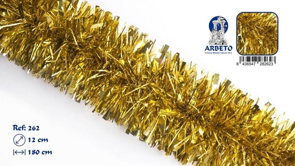 BOA ORO 12 CM P/DECORACIÓN