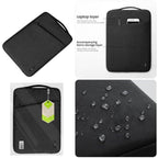 Maletín para portátil vertical 12-13 pulgadas negro