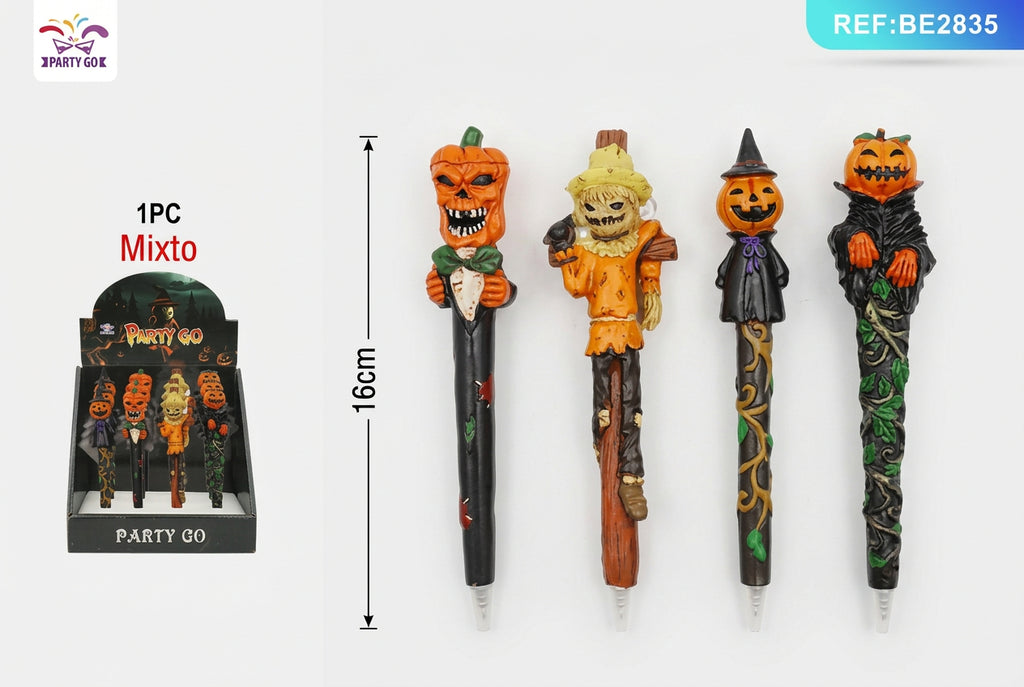 Bolígrafos de Resina de Halloween Surtido 1 Unidad