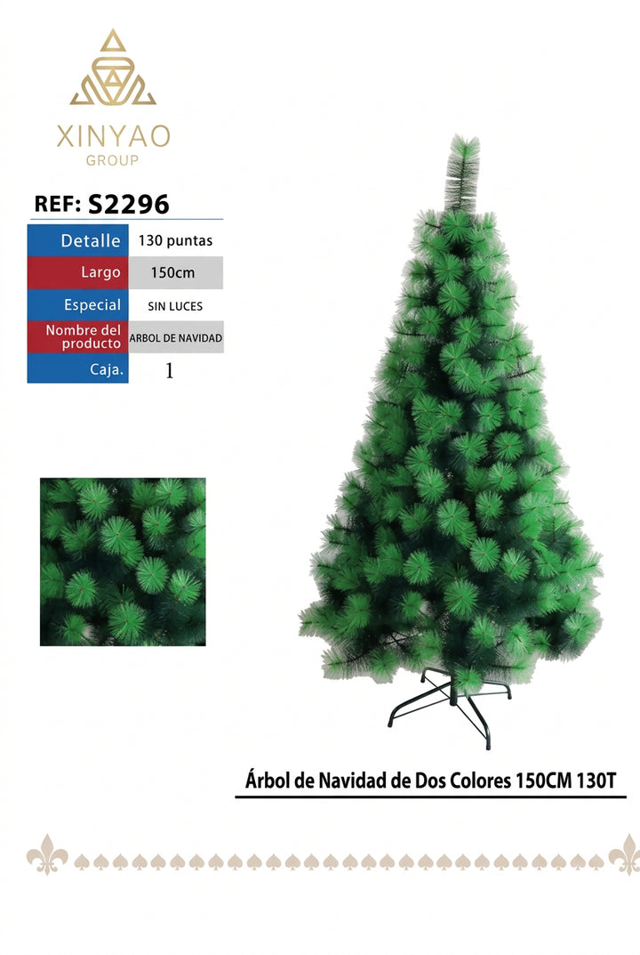 Arbol Navidad 150cm 130T
