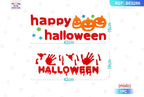 Pegatinas de Halloween 1 Unidad