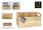 Organizador Madera Utensilios My Bar
