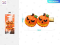 Pinzas Decorativas Halloween 2 Piezas
