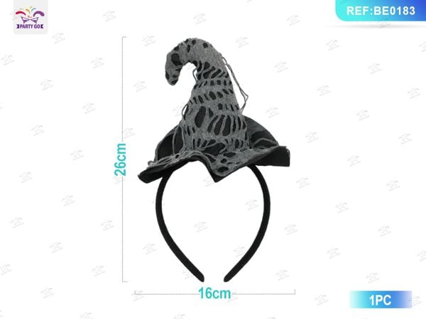 SOMBRERO DE BRUJA PARA HALLOWEEN