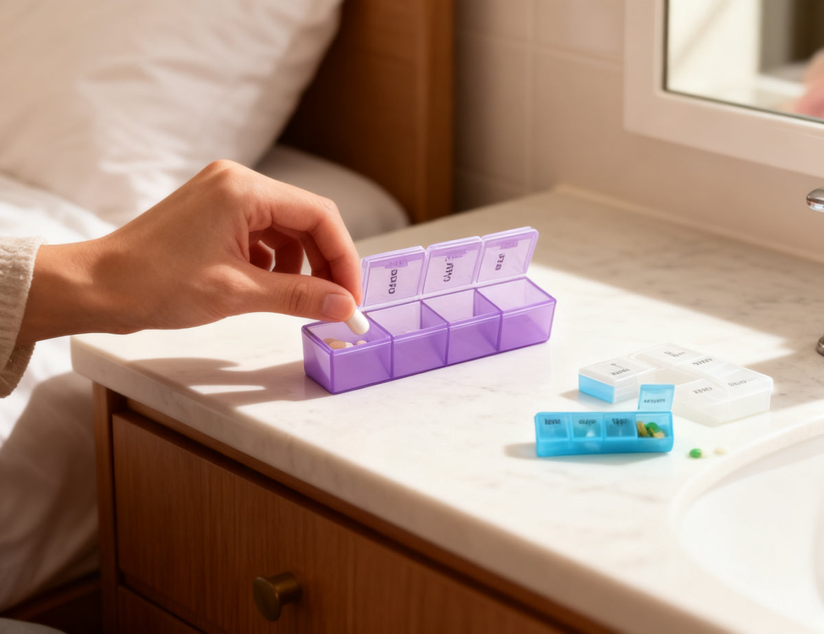 Pastillero de 4 Compartimentos