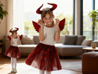 Disfraz de Demonio Rojo para Niñas