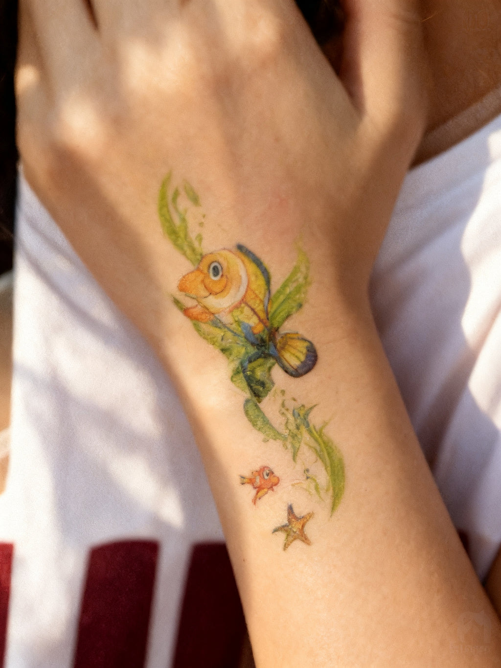 Tatuaje Animales Marinos