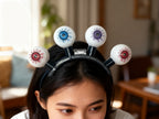 Diadema de Ojos con Luz para Fiestas