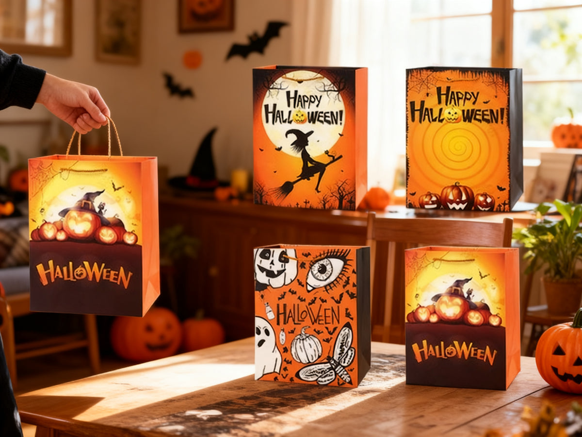 Bolsas de Regalo Halloween 4 Modelos Surtidos