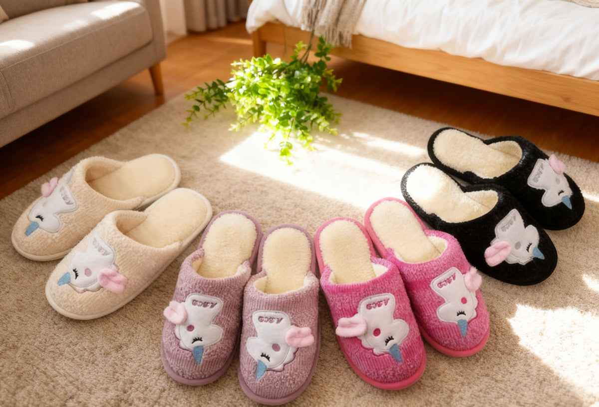 Zapatillas de casa de punto unicornio modelo 2086