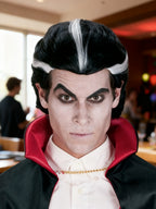 Peluca Corta de Vampiro para Halloween