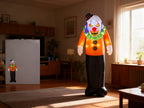 Decoración Inflable de Payaso Iluminado para Halloween