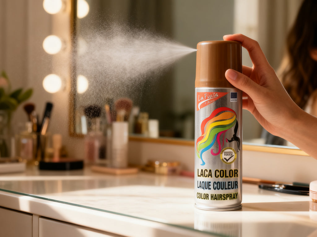 Laca para Cabello Marrón 125ml