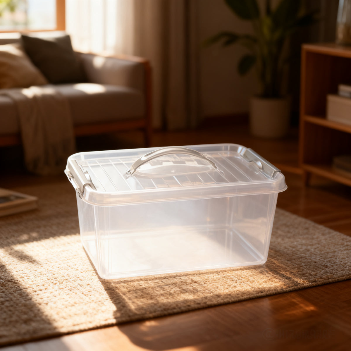 CAJA Nº22 TRANSPARENTE CON ASA