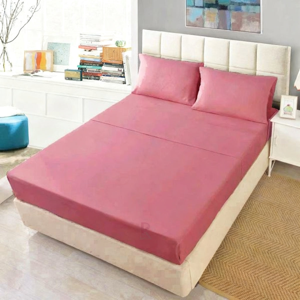 Juego de Sabanas 135cm Color Rosa