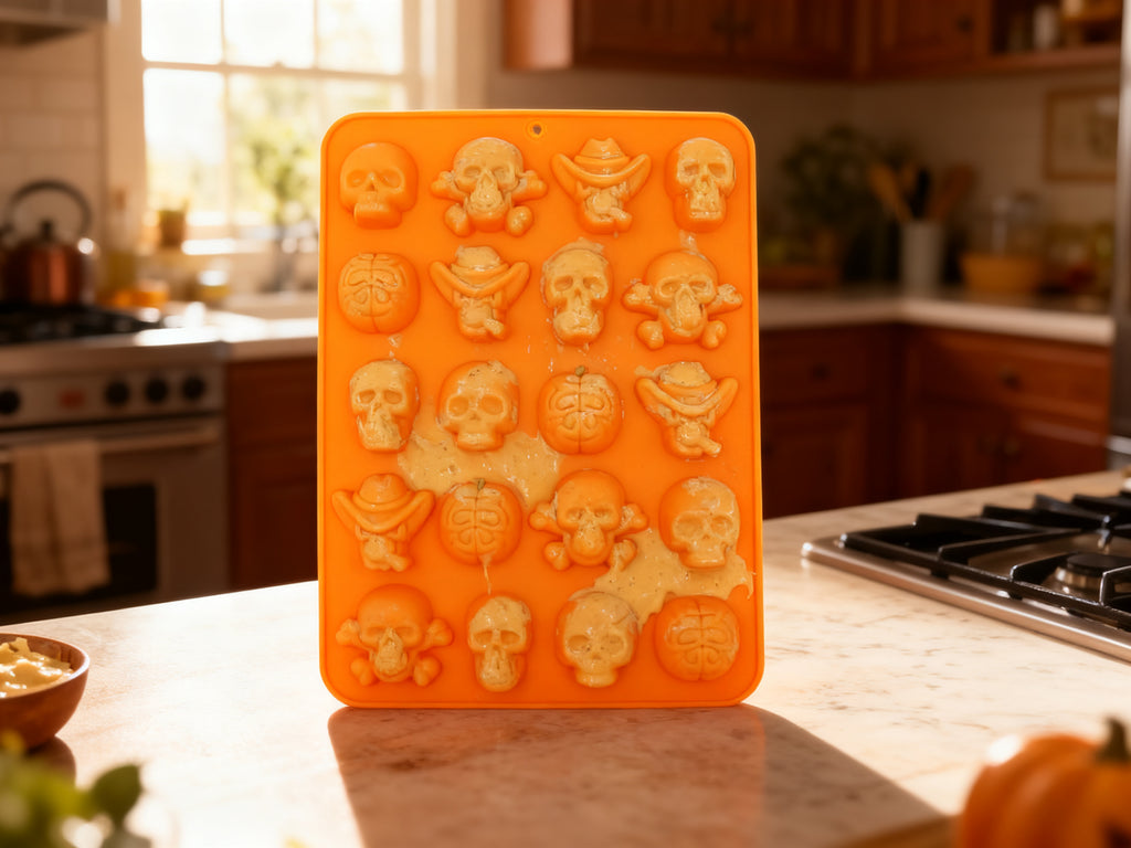 Molde de Silicona Halloween Naranja