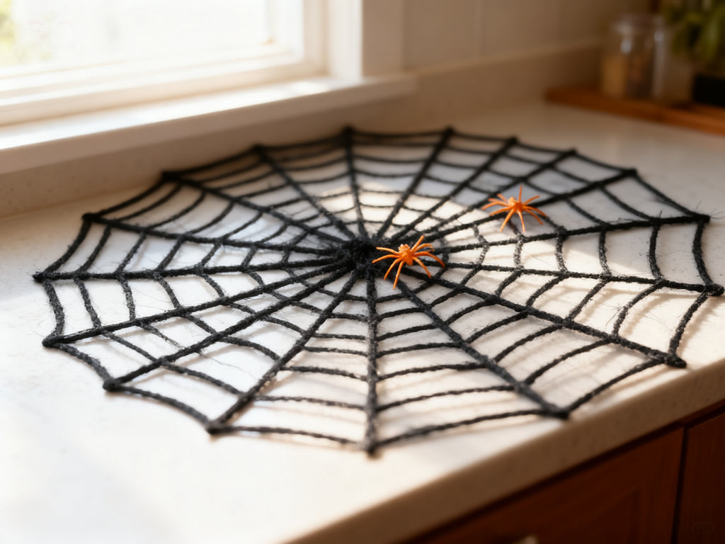 Decoración Halloween 20g con telaraña y arañas