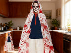 Capa de Halloween con manchas de sangre 120cm