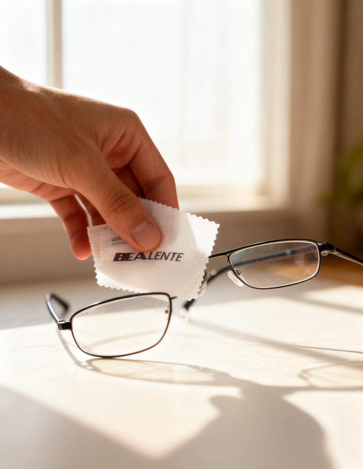 BEA-LENTE Toallitas Limpialentes para Cristales