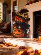 Adorno de Halloween con Luz Calabaza