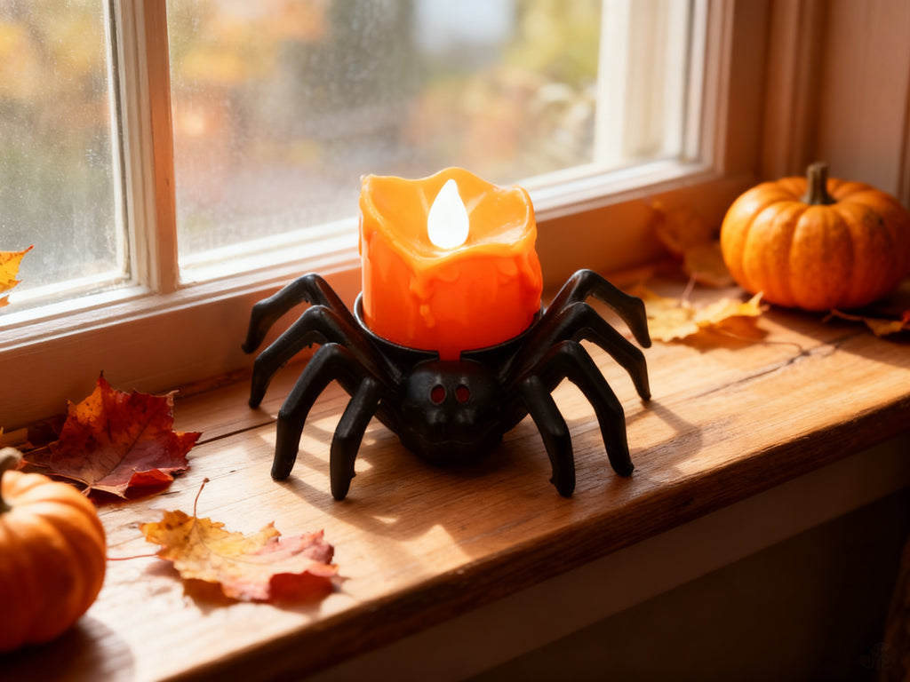 Lámpara LED de Araña para Halloween 1 Pieza