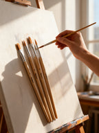 Set de 6 Pinceles para Bellas Artes