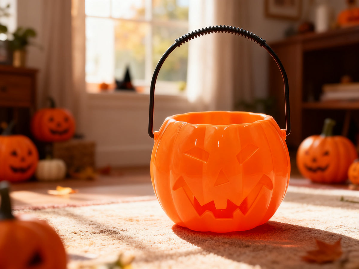 Lámpara Cubo Calabaza Halloween Luminosa 1PC