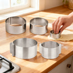 ARO INOX PULIDO 10 CM ALTURA 4,5 CM