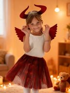 Disfraz Demonio Rojo para Niñas 10-12 Años