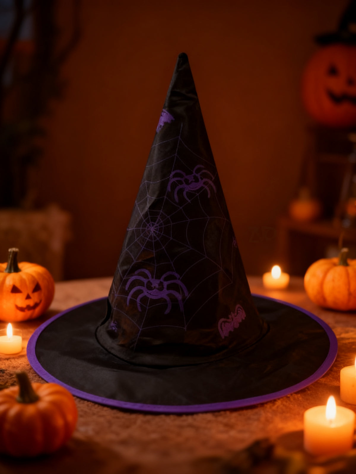 SOMBRERO DE ARAÑA HALLOWEEN ACCESORIO