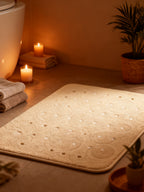 Alfombra Bañera Mallorca Crema 35x75cm