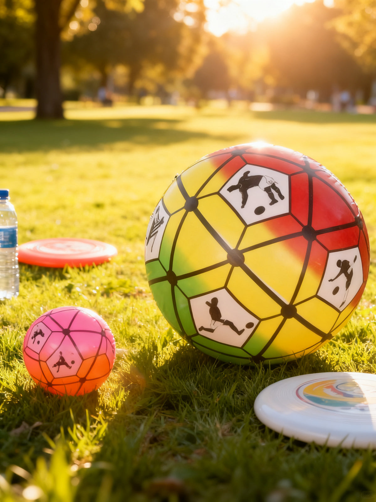 Balón Plástico Colores Surtidos 22 cm