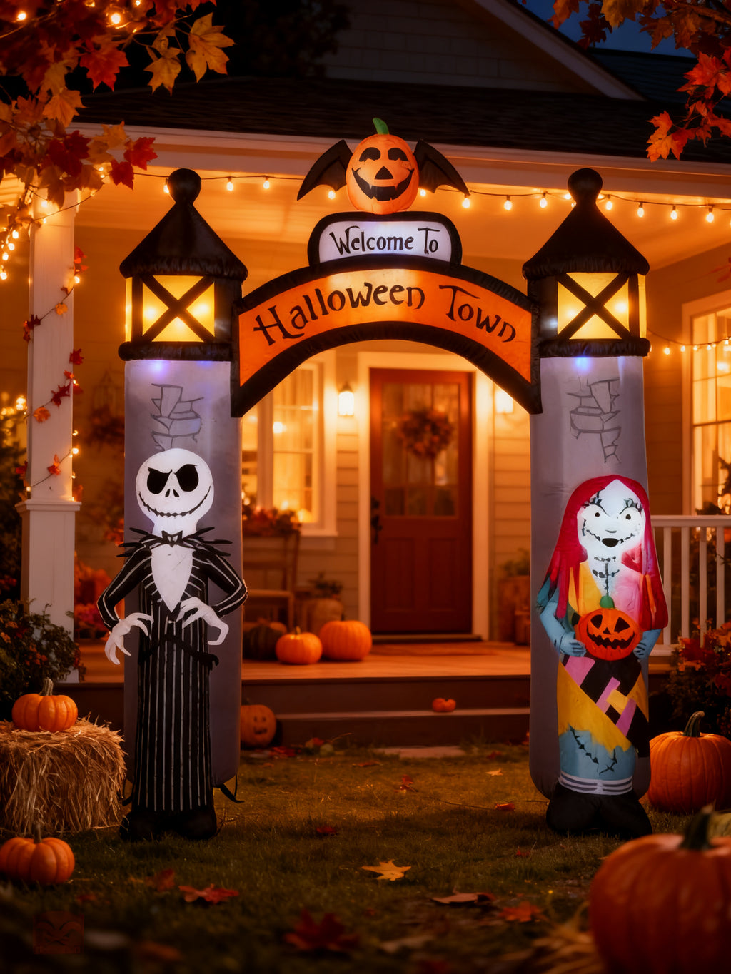 Decoración Inflable Arco Halloween con Luz